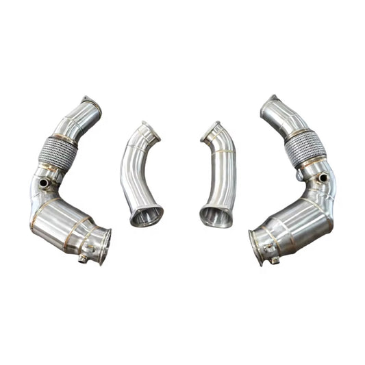BMW M5, M8, F90, F92, F93, LCI Inc CS Late 2021+ Catted Downpipe