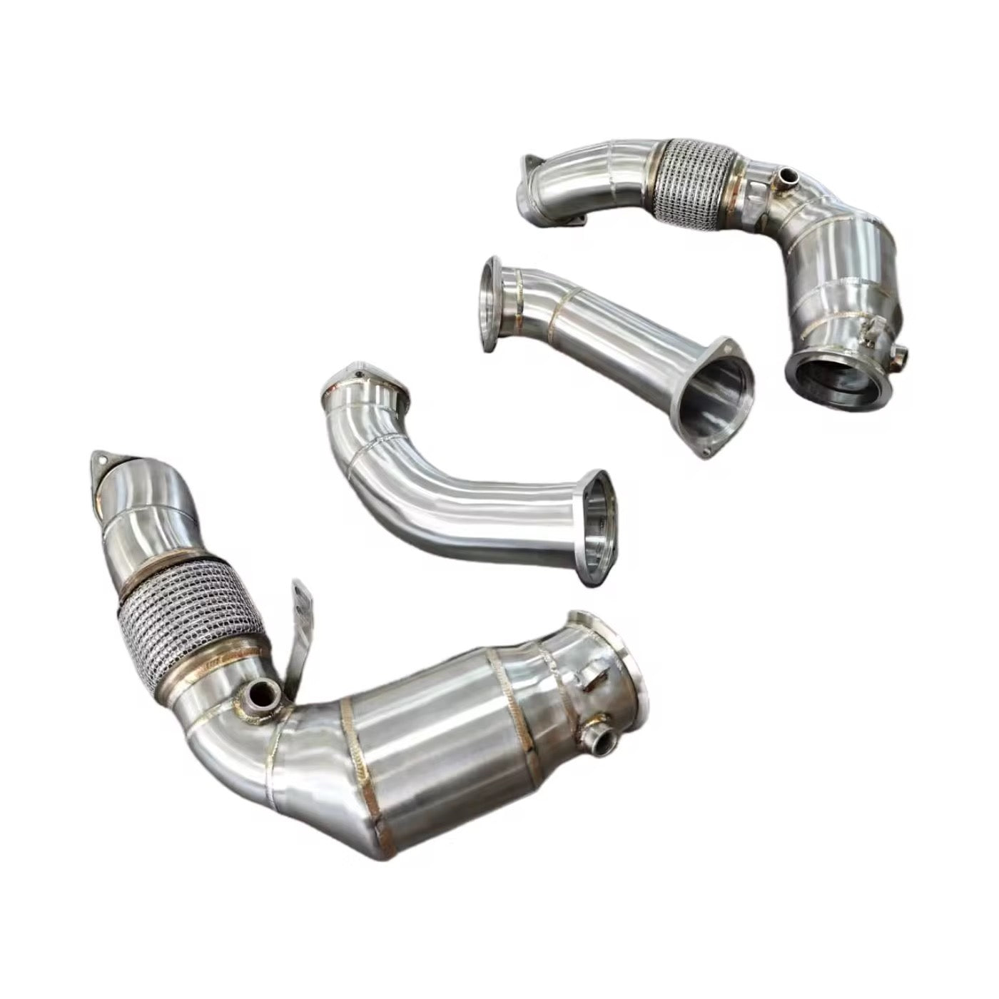 BMW M5, M8, F90, F92, F93, LCI Inc CS Late 2021+ Catted Downpipe