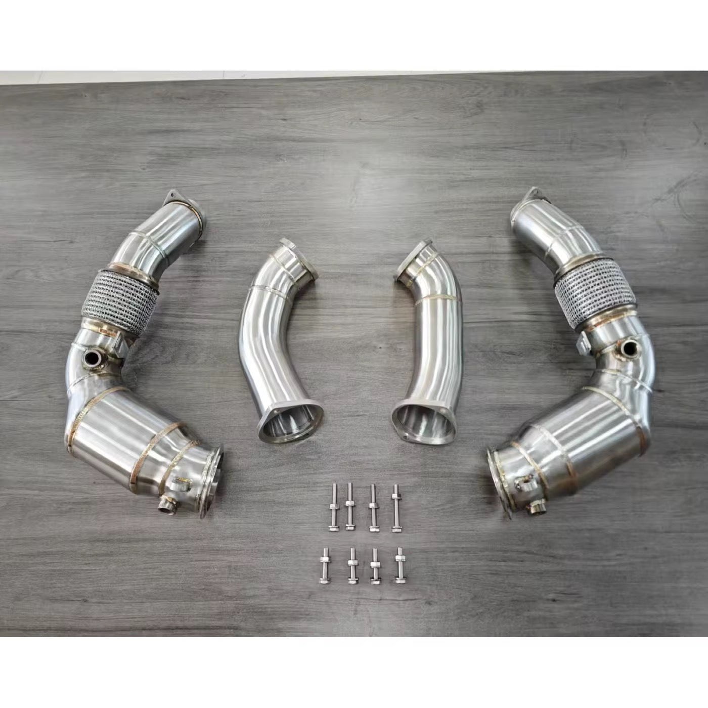 BMW M5, M8, F90, F92, F93, LCI Inc CS Late 2021+ Catted Downpipe