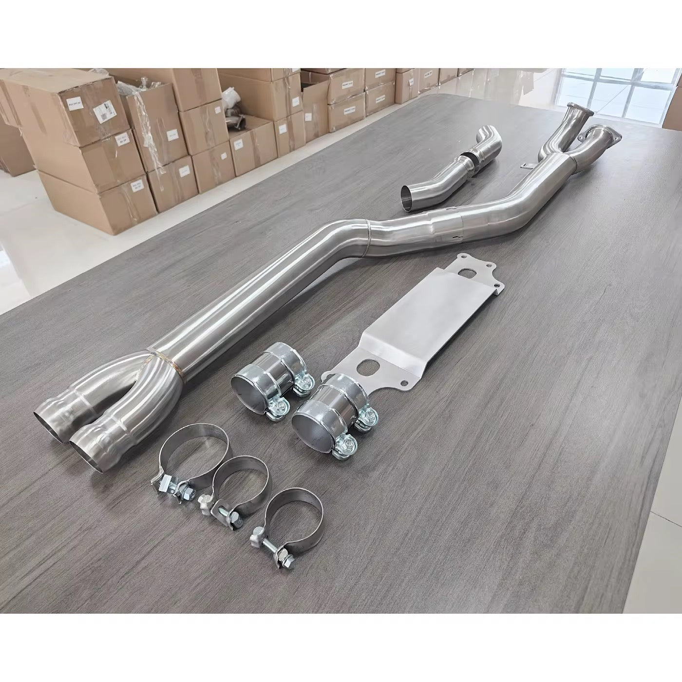 BMW G87 M2 S58, 3.5 Inch Single Midpipe