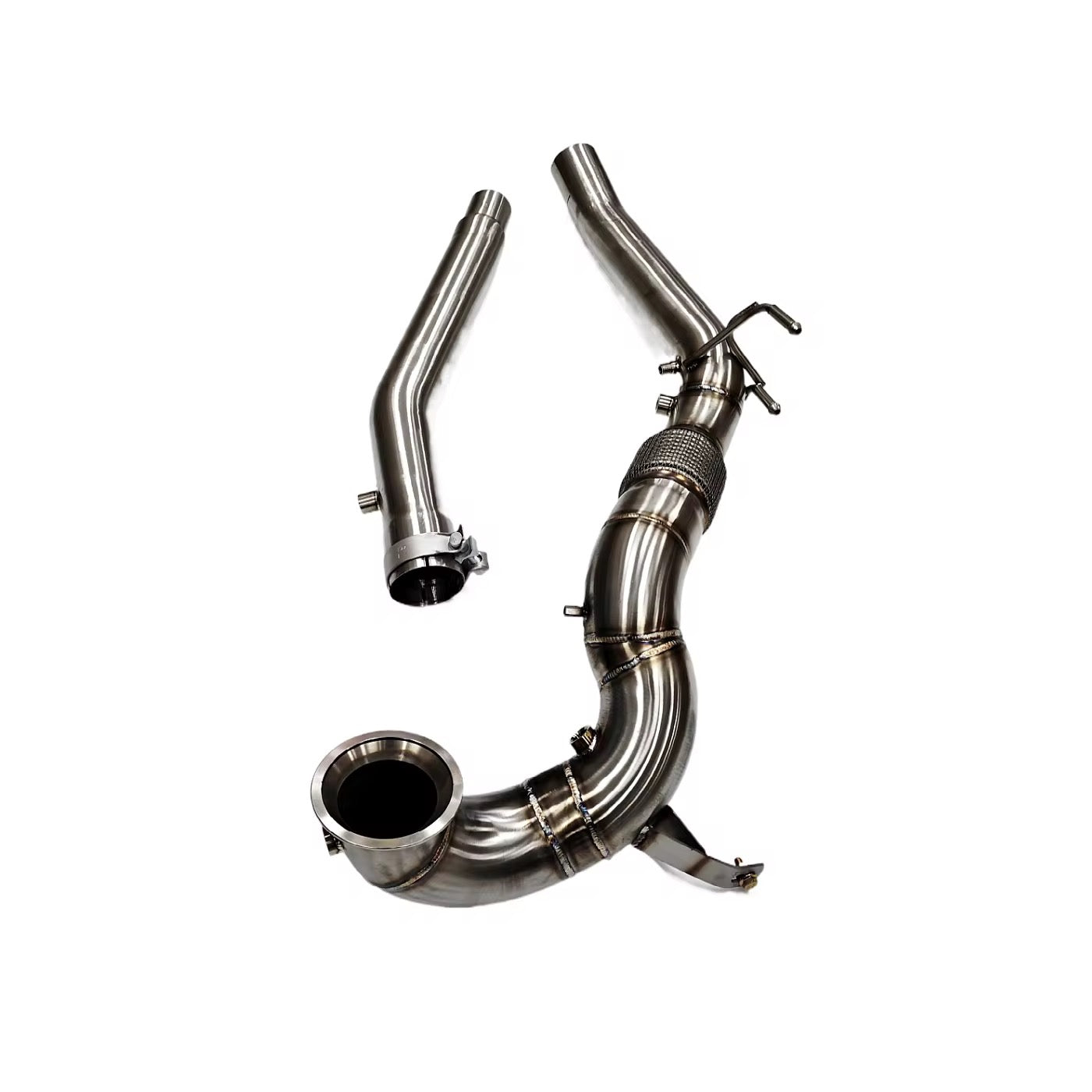 VW Golf R MK 8, GPF Model, De-Cat Downpipe